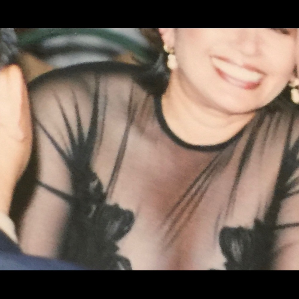 Tadashi fitted dressy lace top